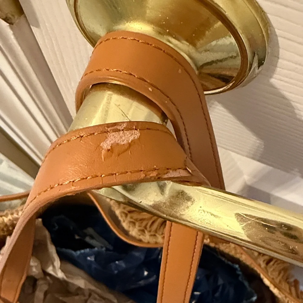 Tory Burch Raffia tote bag